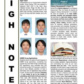 High Notes, Vol 25 No 10, 5 April 2024