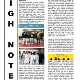 High Notes, Vol 25 No 19, 21 June 2024