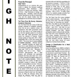 High Notes, Vol 16 No 13, 6 November 2015