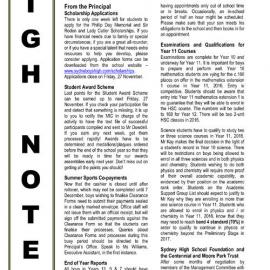 High Notes, Vol 16 No 15, 20 November 2015
