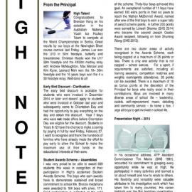High Notes, Vol 16 No 21, 20 February 2015