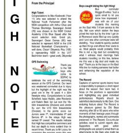 High Notes, Vol 16 No 27, 2 April 2015