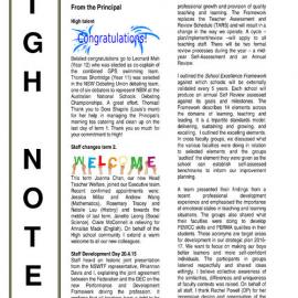 High Notes, Vol 16 No 28, 24 April 2015