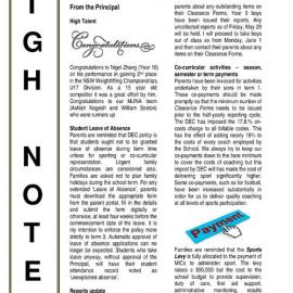 High Notes, Vol 16 No 32, 22 May 2015