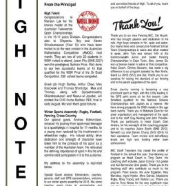 High Notes, Vol 16 No 39, 24 July 2015