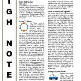 High Notes, Vol 17 No 5, 4 March 2016