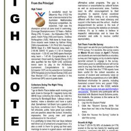 High Notes, Vol 17 No 6, 11 March 2016