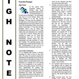 High Notes, Vol 17 No 8, 24 March 2016