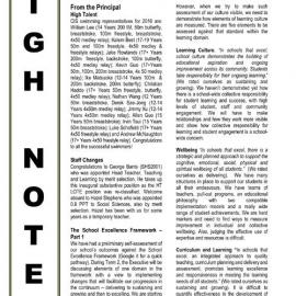 High Notes, Vol 17 No 9, 1 April 2016