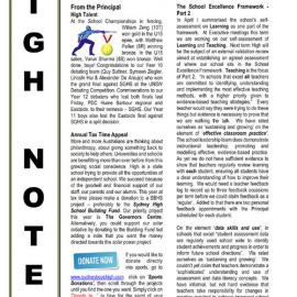 High Notes, Vol 17 No 17, 10 June 2016