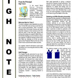 High Notes, Vol 17 No 21, 22 July 2016