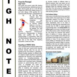High Notes, Vol 17 No 22, 29 July 2016