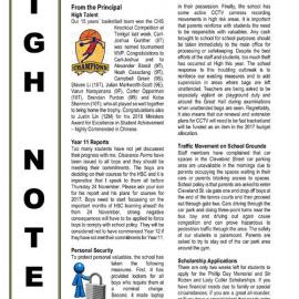 High Notes, Vol 17 No 34, 11 November 2016