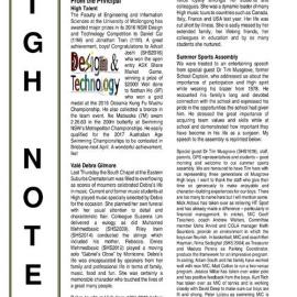 High Notes, Vol 17 No 38, 2 December 2016