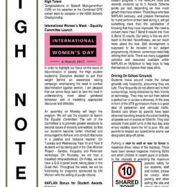 High Notes, Vol 18 No 5, 3 March 2017