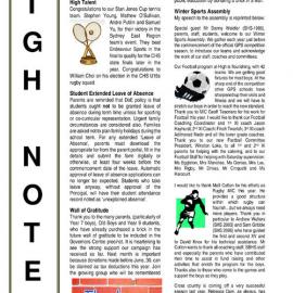 High Notes, Vol 18 No 15, 26 May 2017