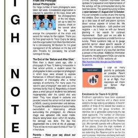 High Notes, Vol 18 No 24, 11 August 2017