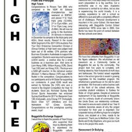 High Notes, Vol 18 No 32, 20 October 2017
