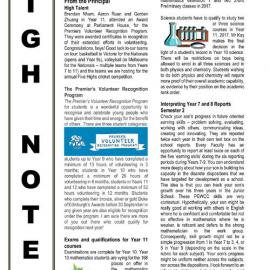 High Notes, Vol 18 No 39, 8 December 2017
