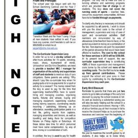 High Notes, Vol 19 No 3, 16 February 2018