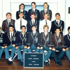 Cricket 5th XI 1986