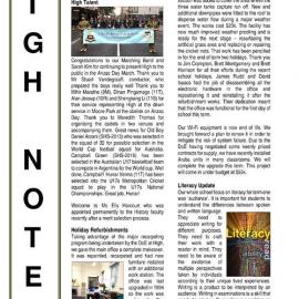 High Notes, Vol 19 No 13, 11 May 2018
