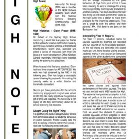 High Notes, Vol 19 No 16, 1 June 2018
