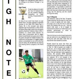 High Notes, Vol 19 No 17, 8 June 2018