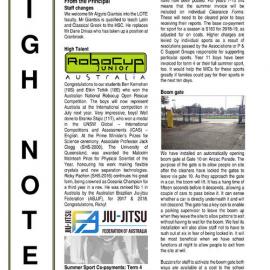 High Notes, Vol 19 No 33, 26 October 2018