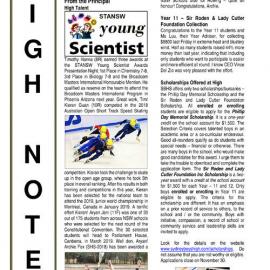High Notes, Vol 19 No 35, 9 November 2018