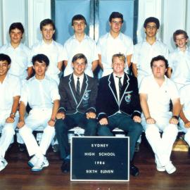 Cricket 6th XI 1986