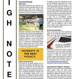 High Notes, Vol 19 No 37, 23 November 2018