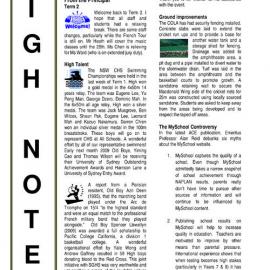 High Notes, Vol 11 No 11, 23 April 2010