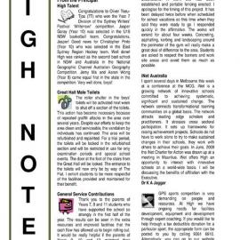 High Notes, Vol 11 No 13, 7 May 2010