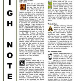 High Notes, Vol 11 No 15, 21 May 2010