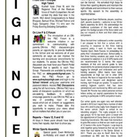 High Notes, Vol 11 No 18, 11 June 2010