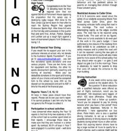 High Notes, Vol 11 No 19, 18 June 2010