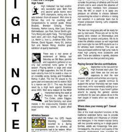 High Notes, Vol 11 No 27, 27 August 2010