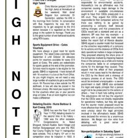 High Notes, Vol 11 No 29, 10 September 2010