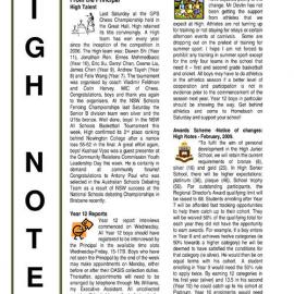 High Notes, Vol 11 No 30, 17 September 2010