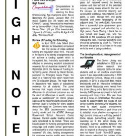 High Notes, Vol 12 No 6, 11 March 2011