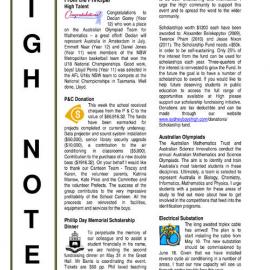 High Notes, Vol 12 No 12, 6 May 2011