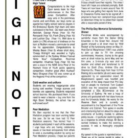 High Notes, Vol 12 No 16, 3 June 2011