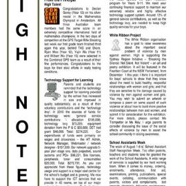 High Notes, Vol 12 No 22, 29 July 2011