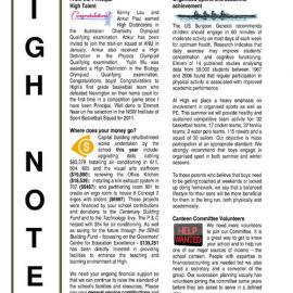 High Notes, Vol 12 No 33, 28 October 2011