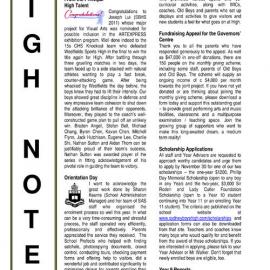 High Notes, Vol 12 No 36, 18 November 2011