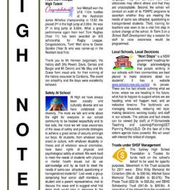 High Notes, Vol 13 No 8, 23 March 2012