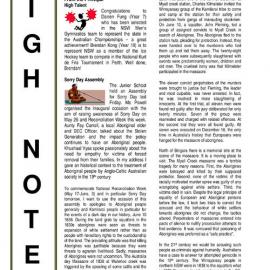 High Notes, Vol 13 No 16, 1 June 2012