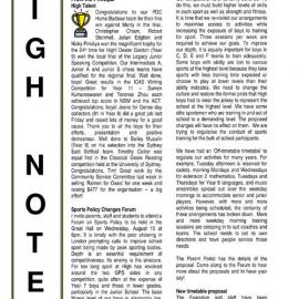 High Notes, Vol 13 No 24, 10 August 2012
