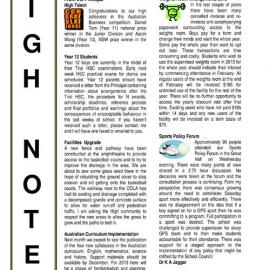 High Notes, Vol 13 No 25, 17 August 2012
